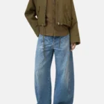 Blouson made of cotton