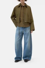 Blouson made of cotton