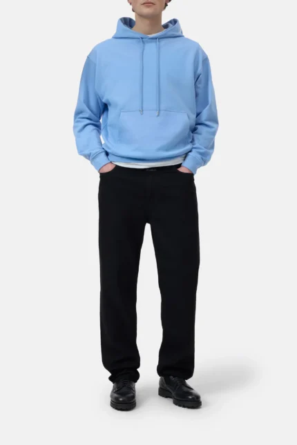 Logo hoodie made of organic cotton