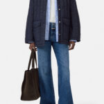 Padded jacket made of recycled nylon
