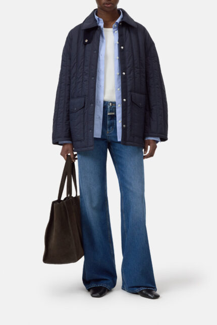 Padded jacket made of recycled nylon
