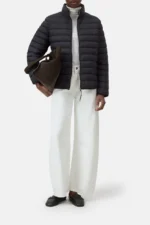 Quilted jacket made of recycled nylon
