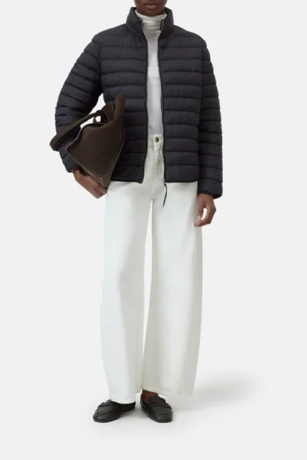 Quilted jacket made of recycled nylon