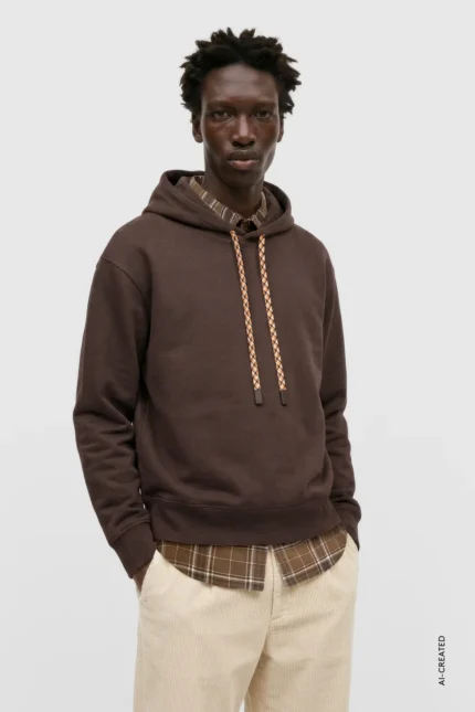 Retro Look Hoodie vd