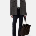 Wool Blend Shirt Jacket