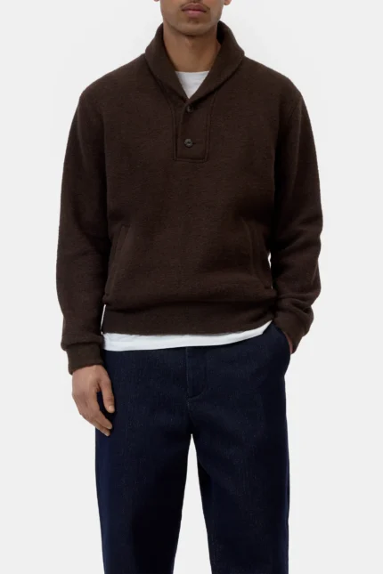 Wool Fleece Sweatshirt d